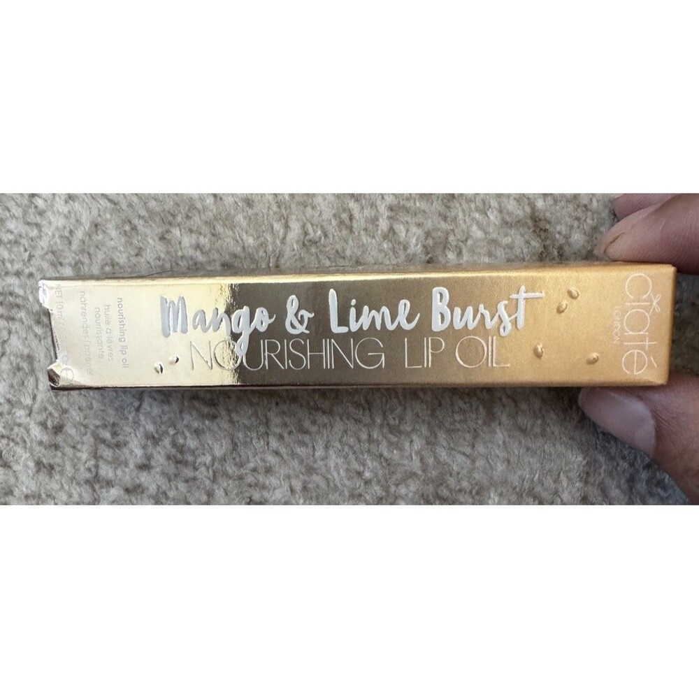 NIB Ciate London Mango & Lime Burst Nourishing Lip Oil ~ Full Size